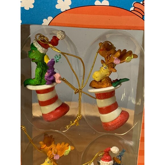 Dr. Seuss The Wubbulous World Collectible Miniature Ornaments Set By Enesco 1997 - Picture 2 of 8